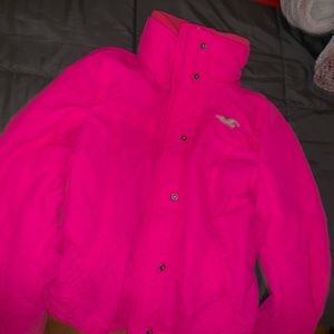 Neon Pink Hollister Jacket